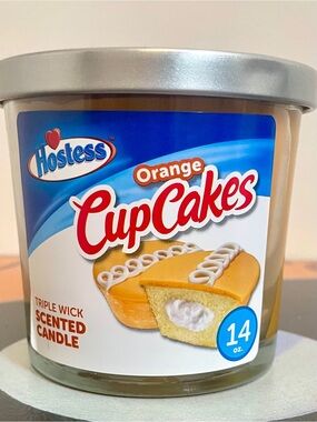 Hostess Cupcakes Triple Wick 14oz Scented Candle NWOT